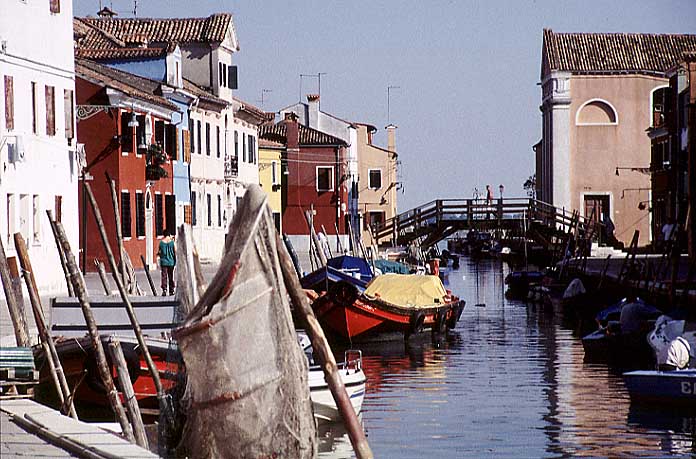 Italy - Venice Photos - Burano - Canal