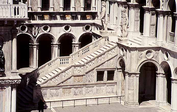 Italy - Venice Photos - Palazzo Ducale - Scala dei Giganti