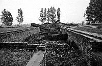Auschwitz I Main Camp photos - Execution Courtyard - Punishment Stakes