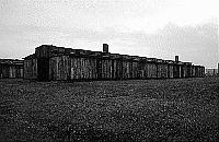 Auschwitz I Main Camp photos - Execution Courtyard - Block 10 entrance