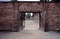 Auschwitz I Main Camp photos - Execution Courtyard - Gate