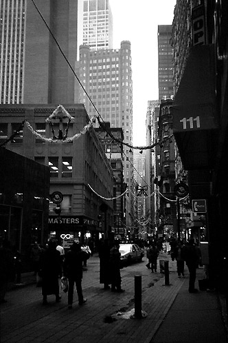 New York City photos -Financial District - Nassau Street